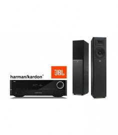 Arena 170 black + Receiver AV Harman Kardon HK3700