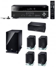 Pachet Heco Ambient 5.1 + Receiver Yamaha RX-V385