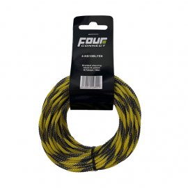 FOUR CONNECT TRESA 10M NEGRU/GALBEN