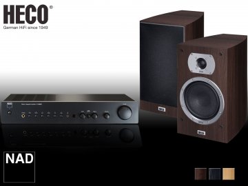 316 BEE + Heco Victa Prime 302