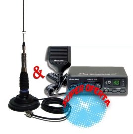 Statie radio Alan 100 Plus B si antena Midland ML145