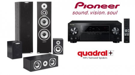 Quintas 505 II Pack + Pioneer VSX-423