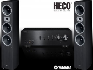 A-S501 + Heco Victa 701